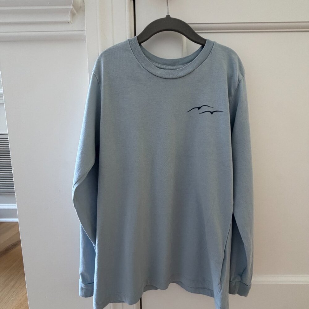 Tiny Whales - Boys Good Live Long-Sleeved Tee - Size 10 - Picture 2 of 3